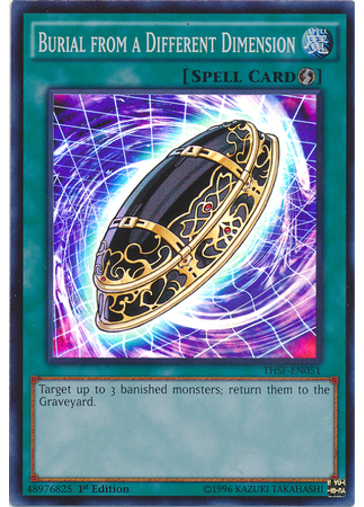 Burial from a Different Dimension