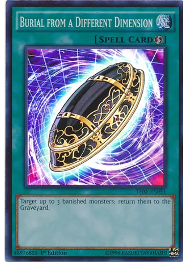 Burial from a Different Dimension