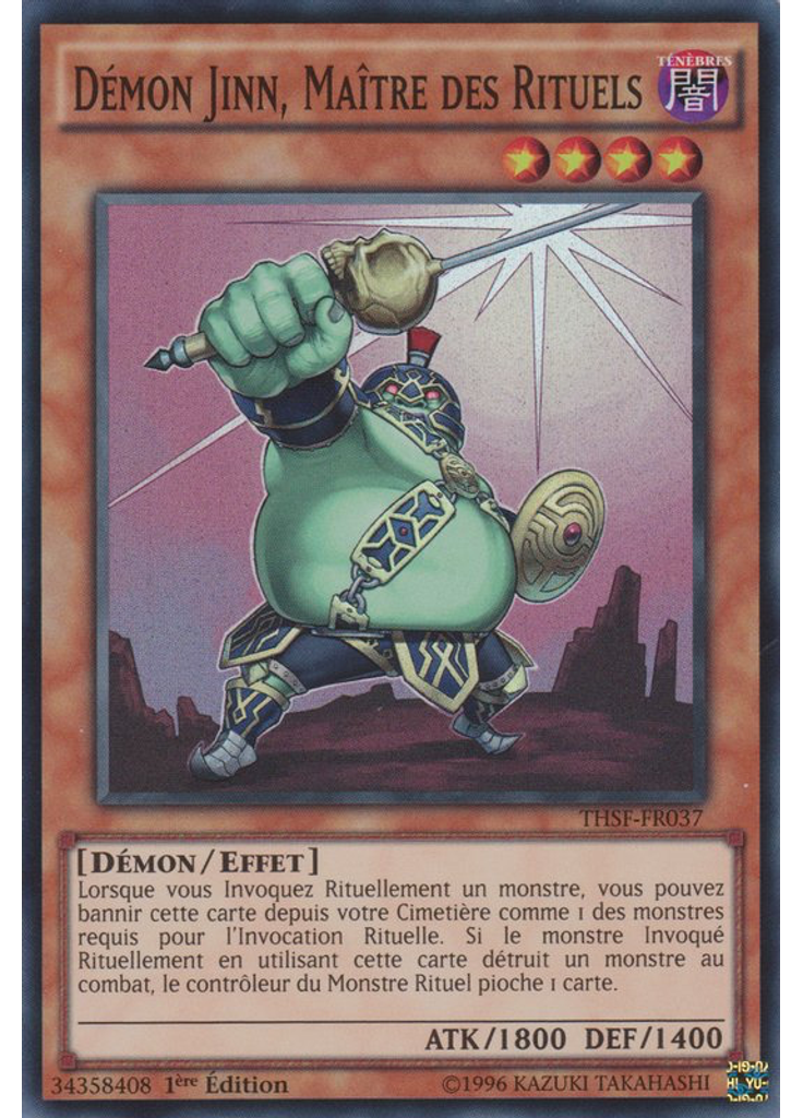 Démon Jinn, Maître des Rituels