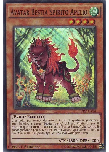 Avatar Bestia Spirito Apelio