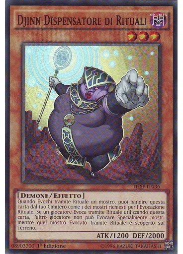 Djinn Dispensatore di Rituali