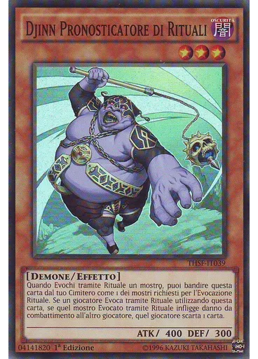 Djinn Pronosticatore di Rituali