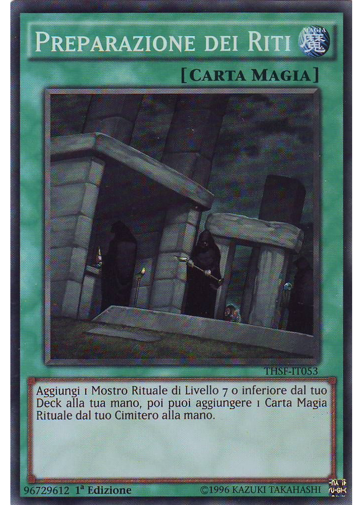 Preparazione dei Riti