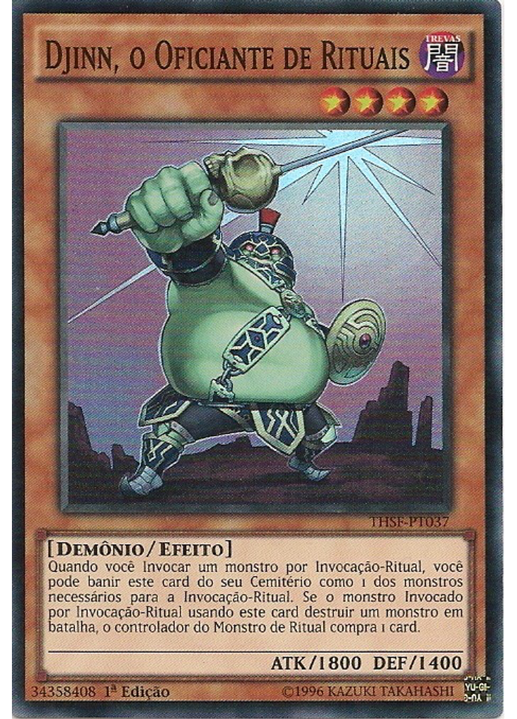 Djinn, o Oficiante de Rituais