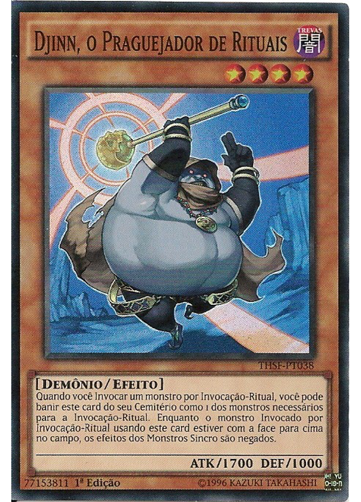 Djinn, o Praguejador de Rituais