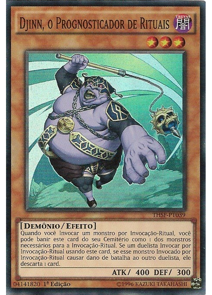 Djinn, o Prognosticador de Rituais