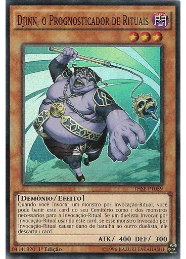Djinn, o Prognosticador de Rituais