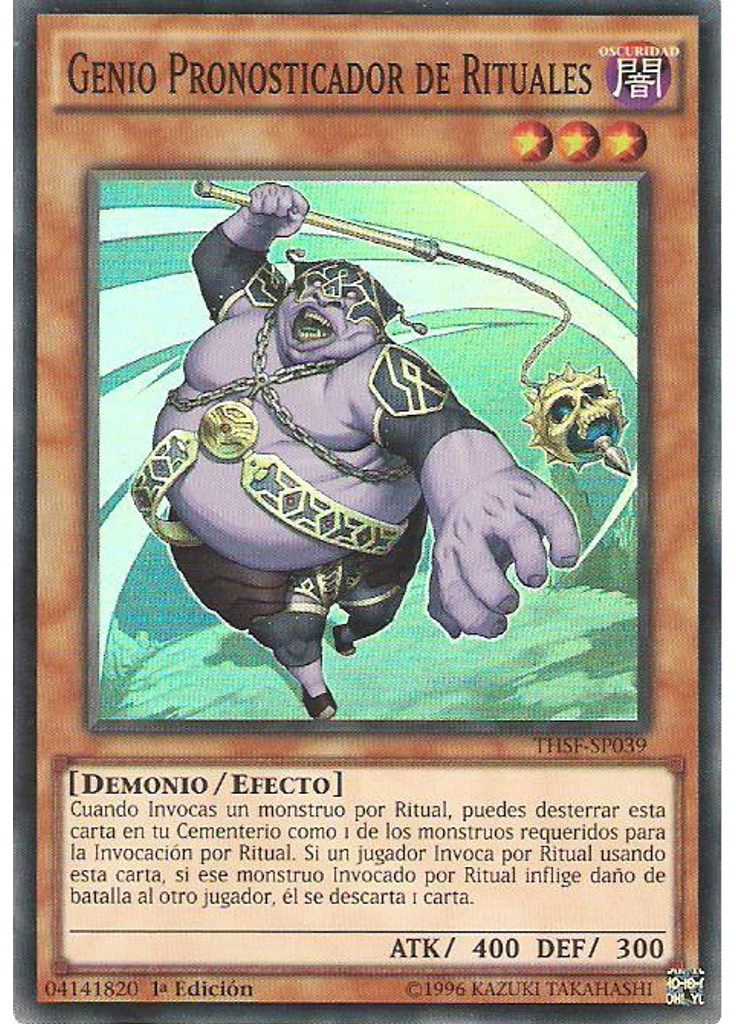 Genio Pronosticador de Rituales