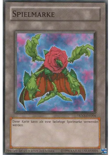 Nachwachsende Rose-Spielmarke