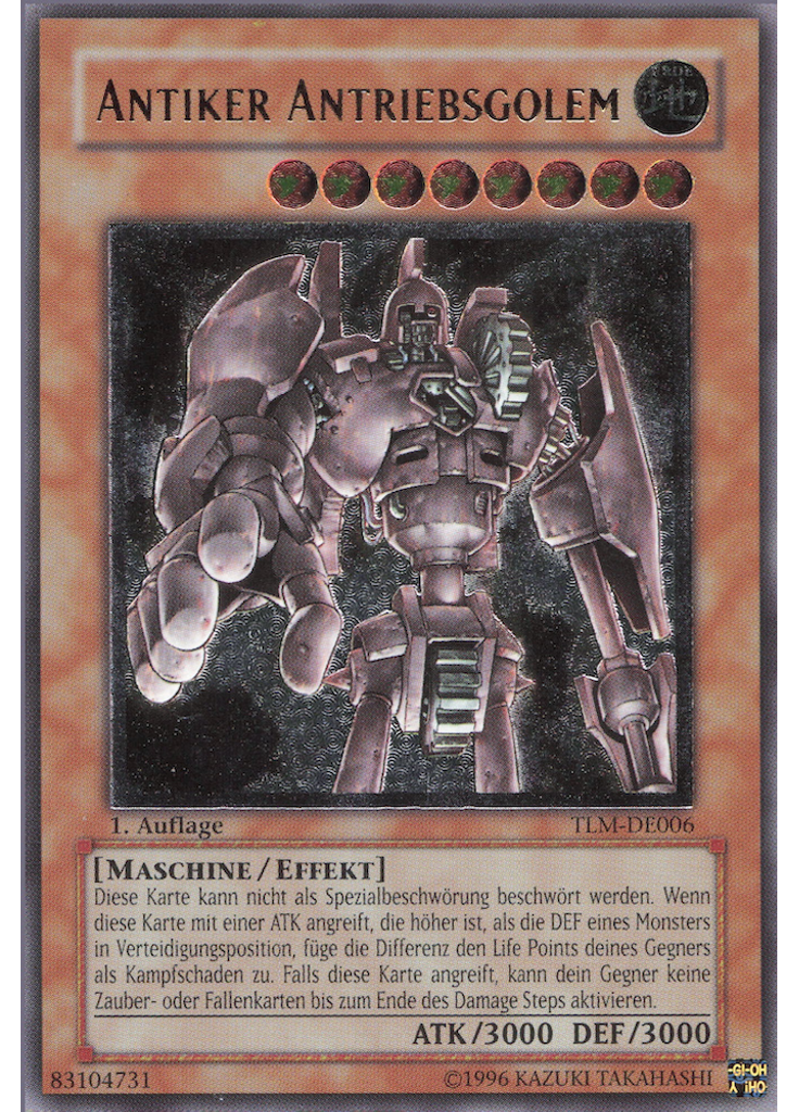 Antiker Antriebsgolem (Ultimate Rare 1st Edition)