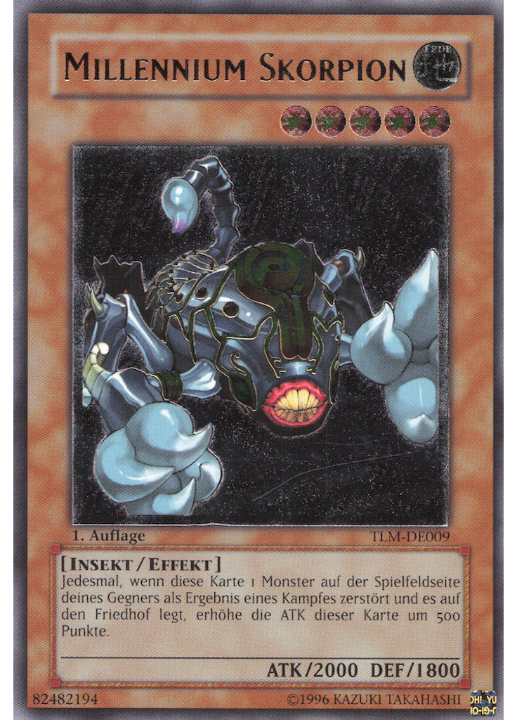 Millennium Skorpion (Ultimate Rare 1st Edition)