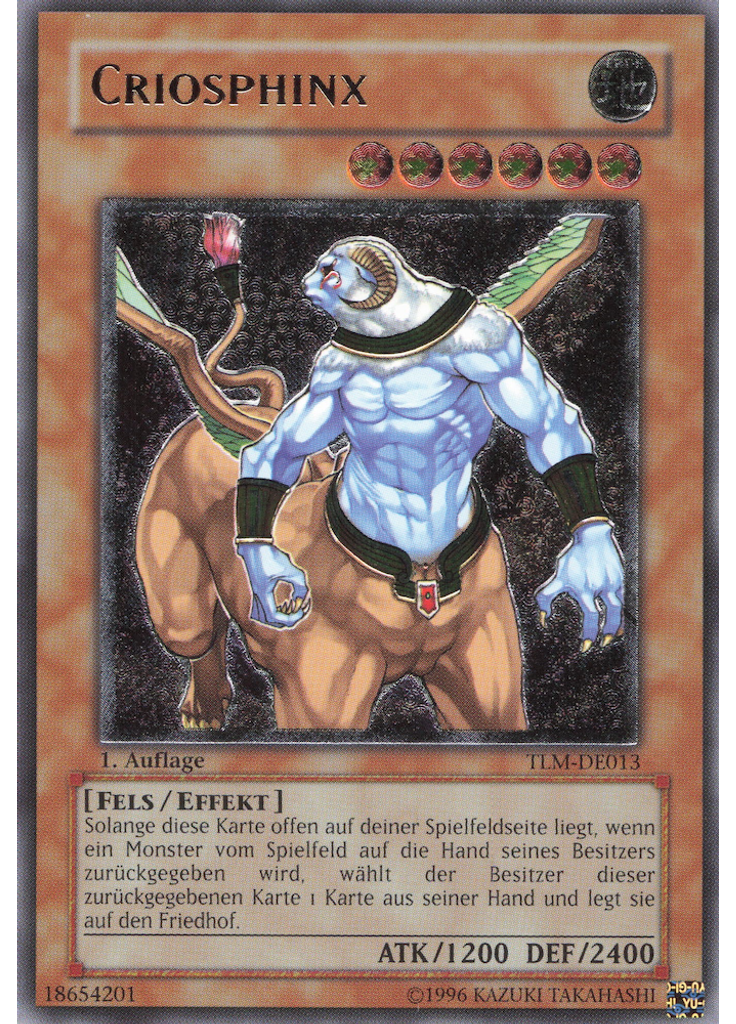 Criosphinx (Ultimate Rare 1st Edition)