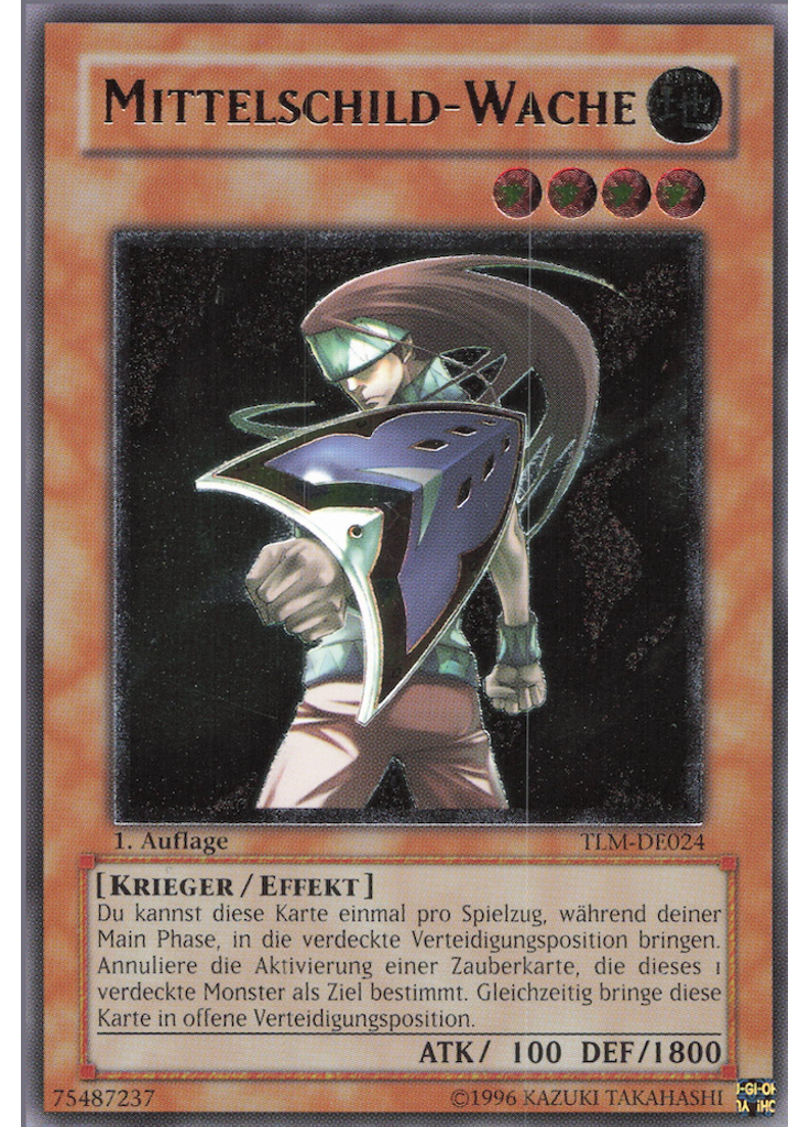 Mittelschild-Wache (Ultimate Rare 1st Edition)