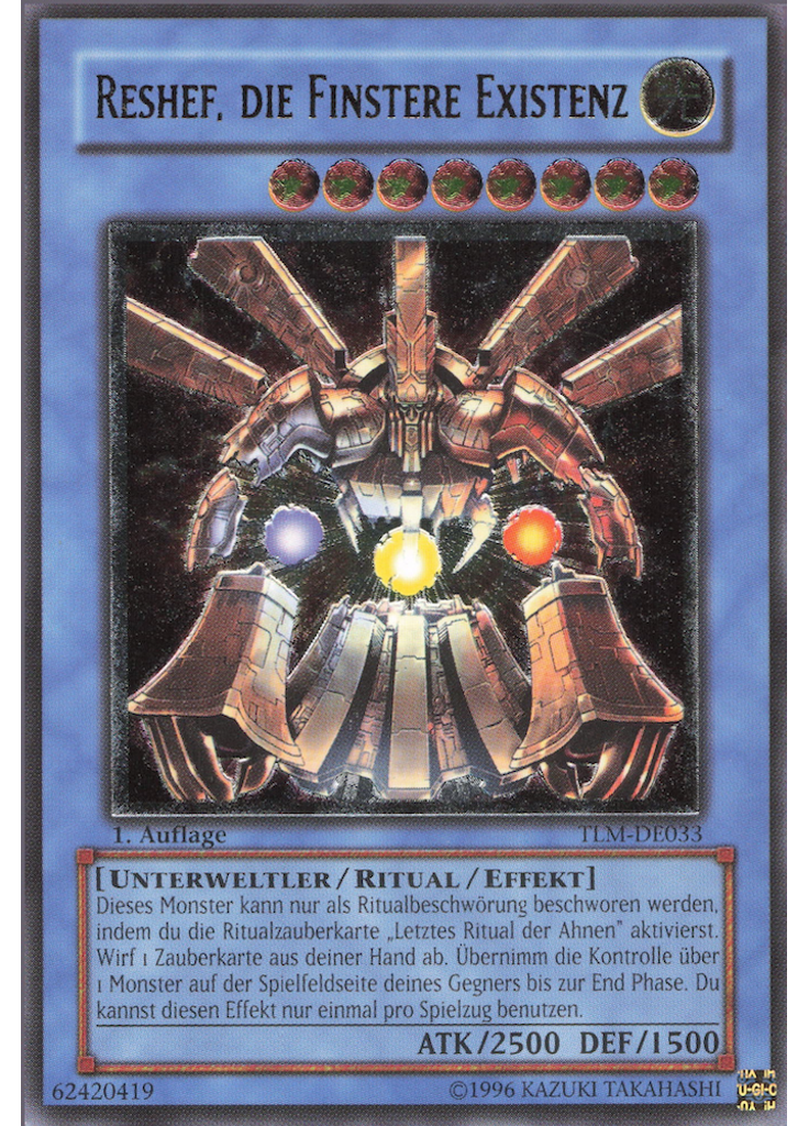 Reshef, die Finstere Existenz (Ultimate Rare 1st Edition)