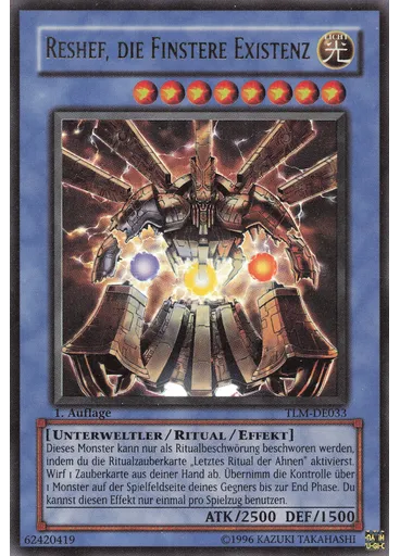 Reshef, die Finstere Existenz