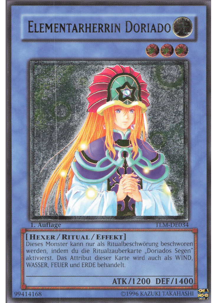 Elementarherrin Doriado (Ultimate Rare 1st Edition)