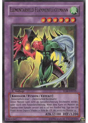 Elementar-HELD Flammenflügelmann
