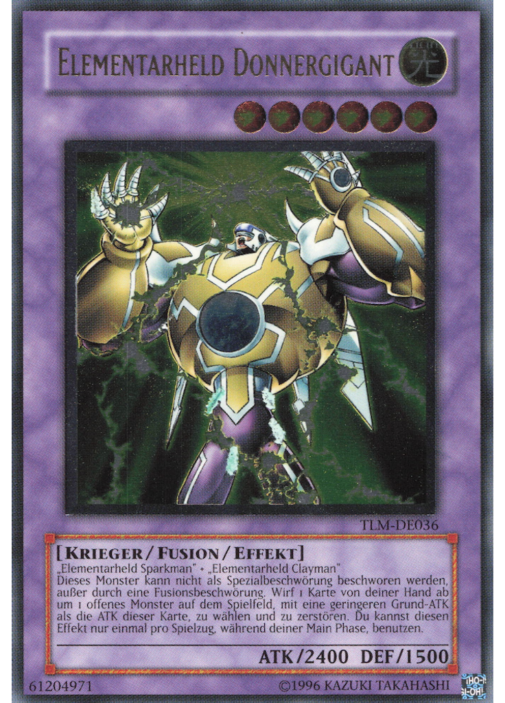 Elementar-HELD Donnergigant (Ultimate Rare Unlimited)