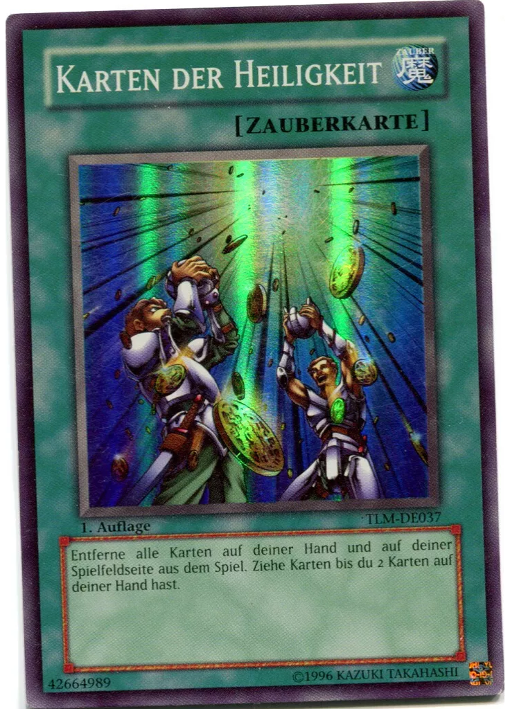 Karten der Heiligkeit