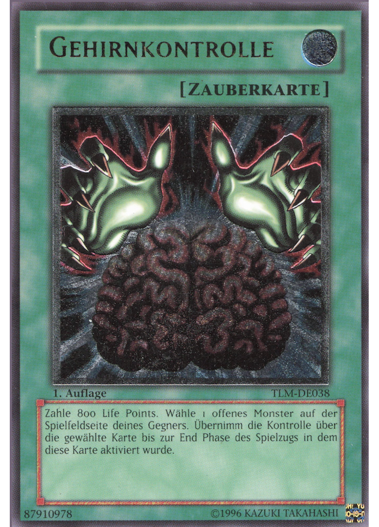 Gehirnkontrolle (Ultimate Rare 1st Edition)