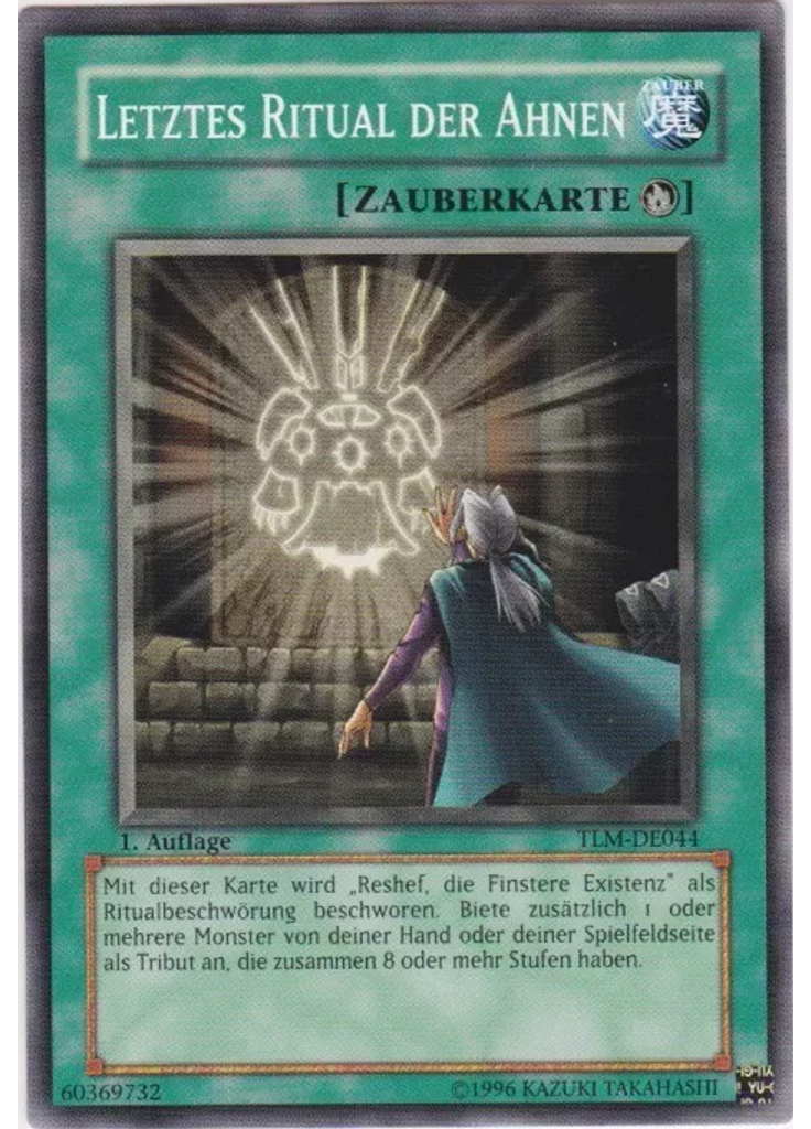 Letztes Ritual der Ahnen