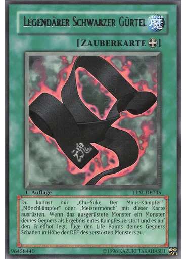 Legendärer Schwarzer Gürtel