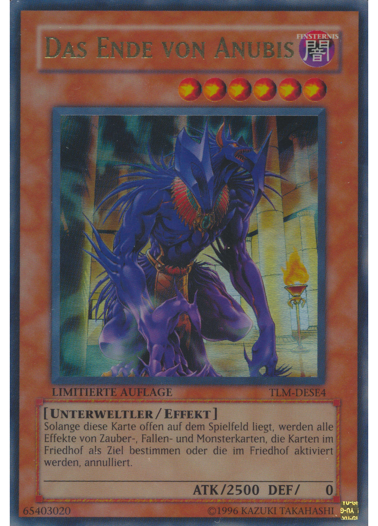 Das Ende von Anubis