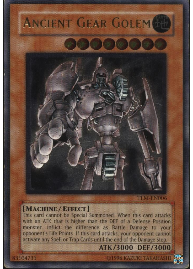 Ancient Gear Golem (Ultimate Rare Unlimited)