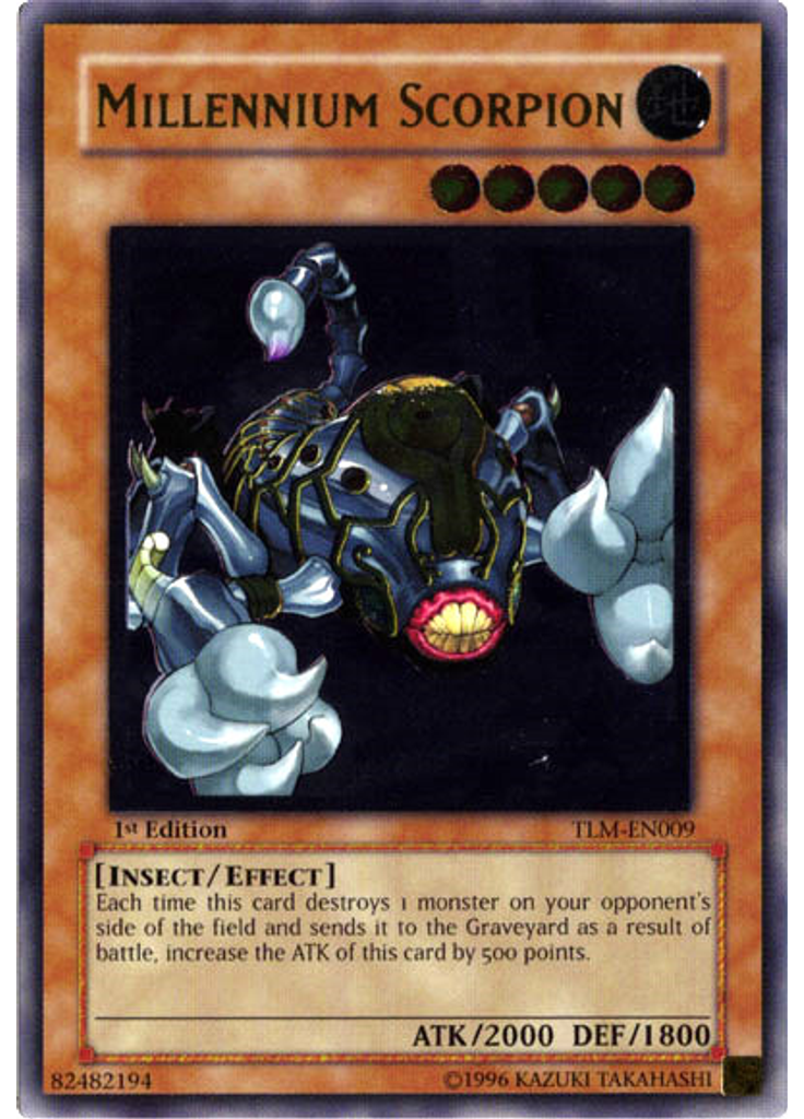 Millennium Scorpion (Ultimate Rare 1st Edition)