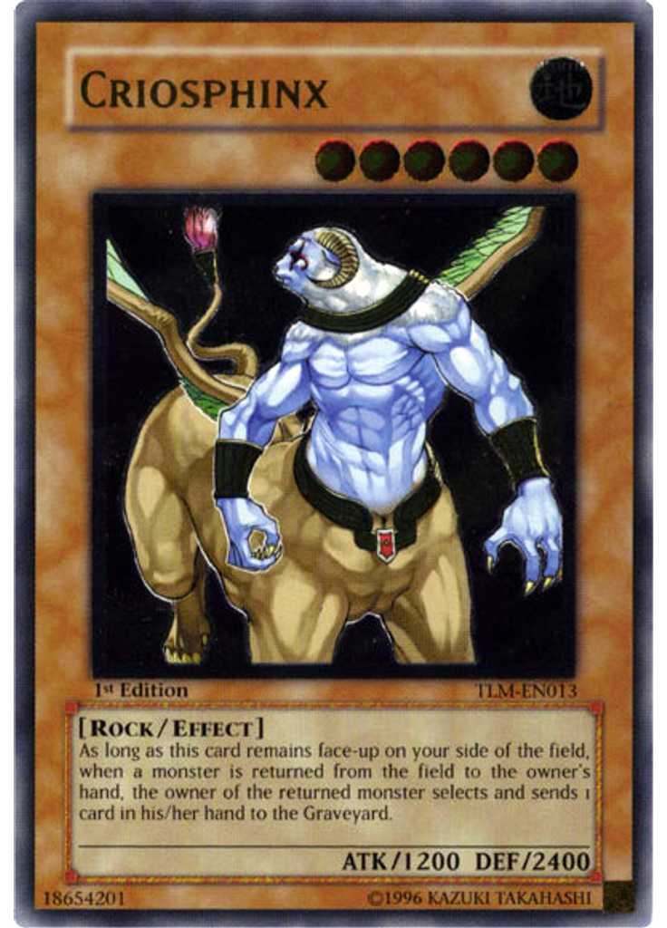Criosphinx (Ultimate Rare 1st Edition)