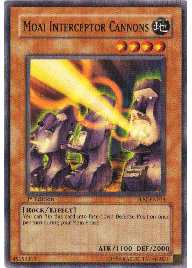 Moai Interceptor Cannons