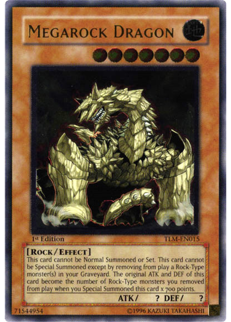 Megarock Dragon (Ultimate Rare 1st Edition)
