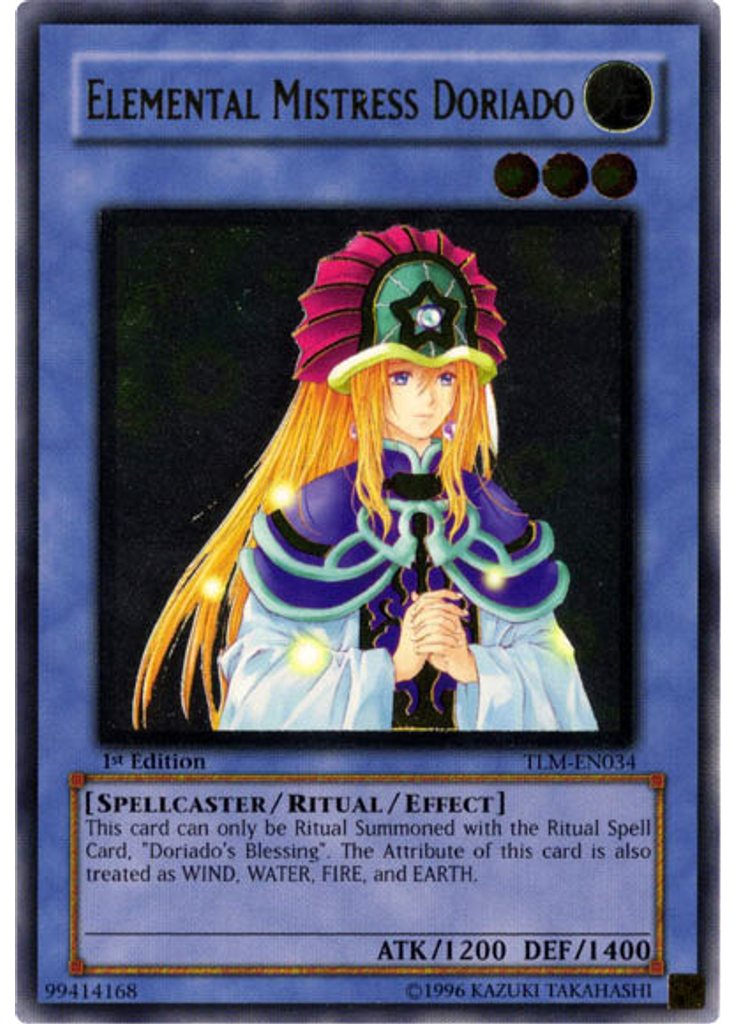 Elemental Mistress Doriado (Ultimate Rare 1st Edition)