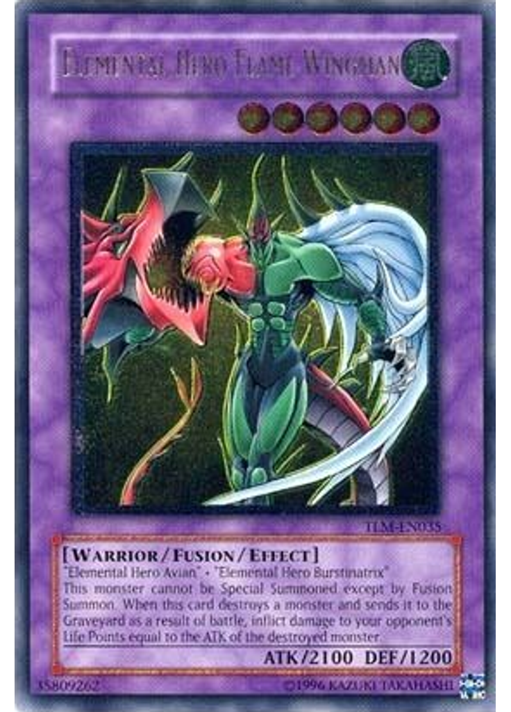 Elemental HERO Flame Wingman (Ultimate Rare Unlimited)