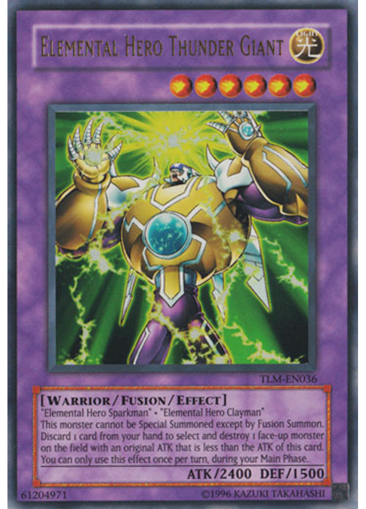 Elemental HERO Thunder Giant (Ultra Rare Unlimited)