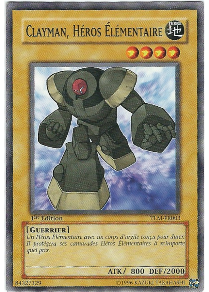 Clayman, HÉROS Élémentaire