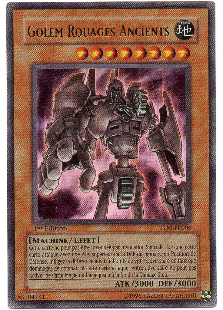 Golem Rouages Ancients
