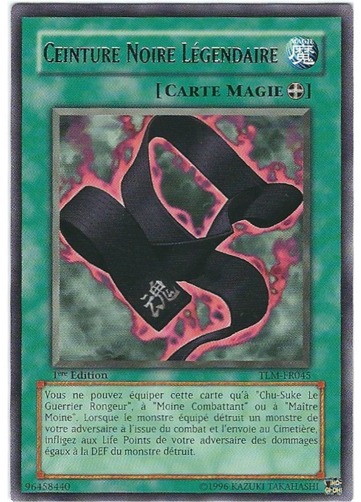 Ceinture Noire Légendaire