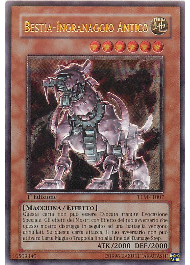 Bestia-Ingranaggio Antico (Ultimate Rare 1st Edition)