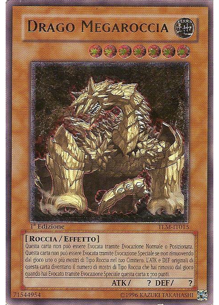 Drago Megaroccia (Ultimate Rare 1st Edition)
