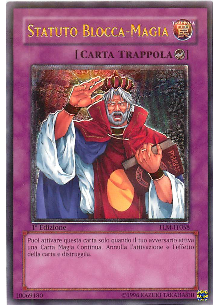 Statuto Blocca-Magia (Ultimate Rare 1st Edition)