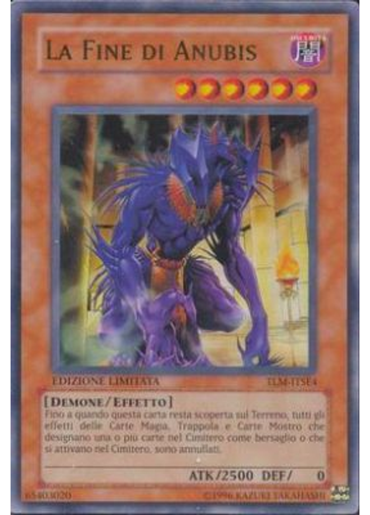 La Fine di Anubis