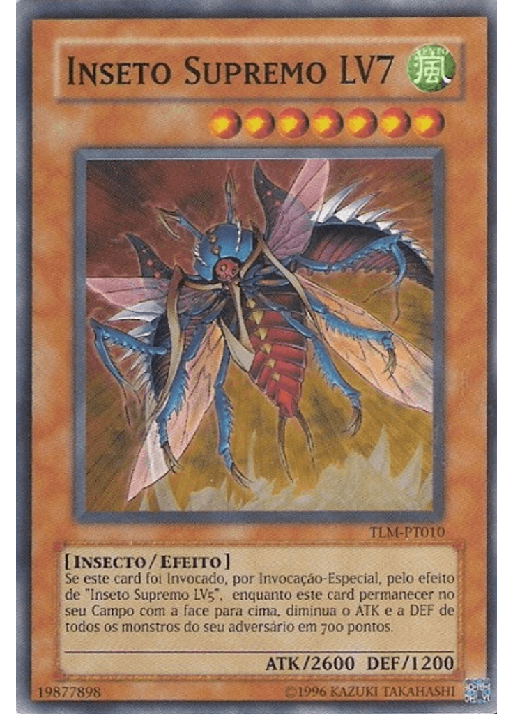 Inseto Supremo LV7 (Super Rare Unlimited)