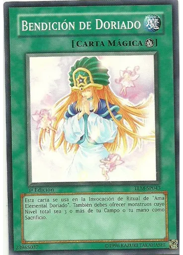 Bendición de Doriado