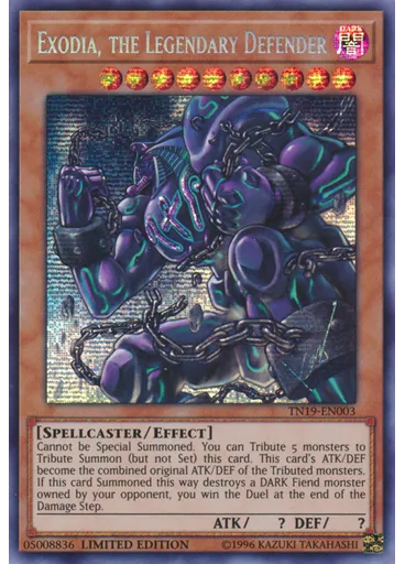 Exodia, the Legendary Defender