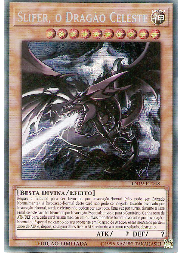 Slifer, o Dragão Celeste