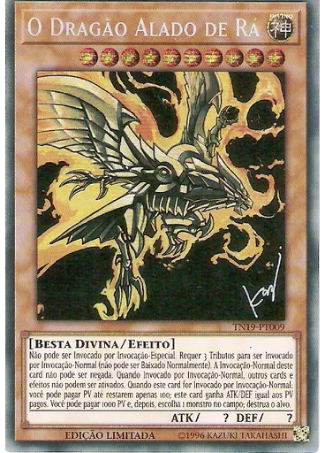 O Dragão Alado de Rá — Lata Sarcófago Dourado 2019