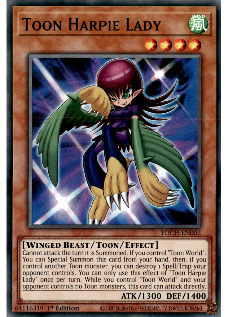 Toon Harpie Lady