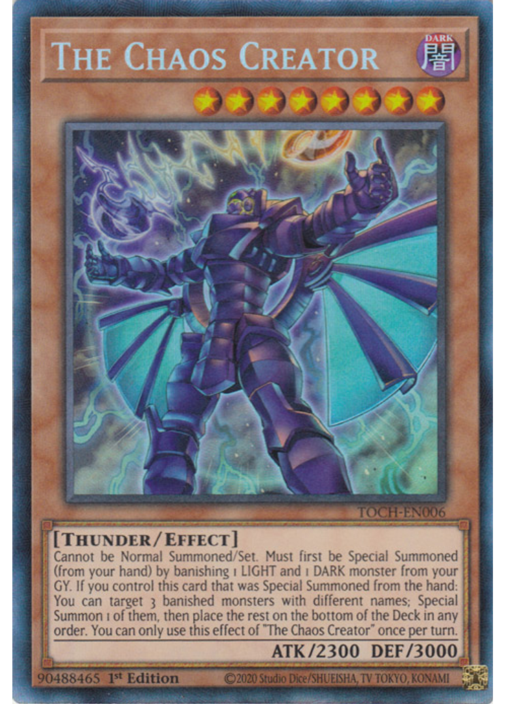 The Chaos Creator (Collectors Rare 1st Edition)