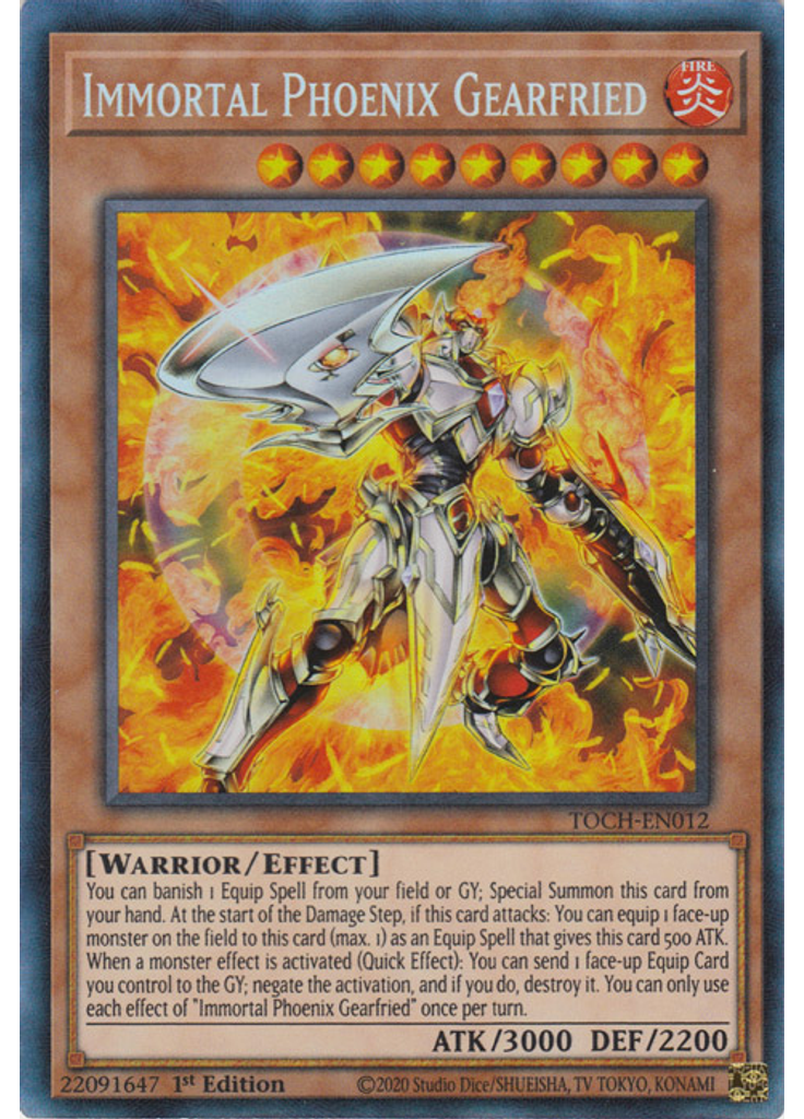 Immortal Phoenix Gearfried (Collectors Rare 1st Edition)